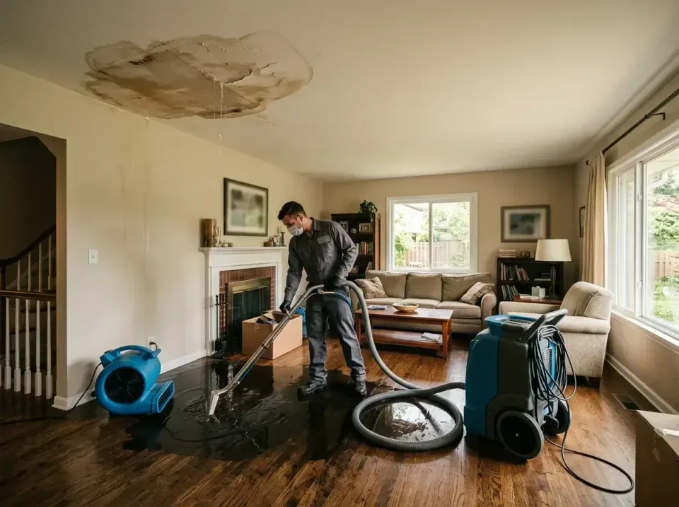 attic-pipe-burst-ceiling-drip-008 — frequently asked questions, Water Damage Restoration & Carpet Care in Hephzibah, GA